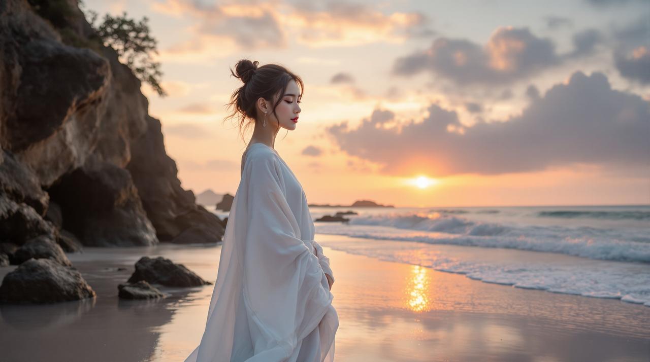 图集汇海边日出唯美写真